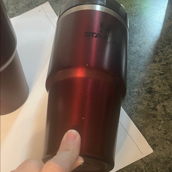 Stainless Steel Red Tumbler Set - Picture 5 of 12